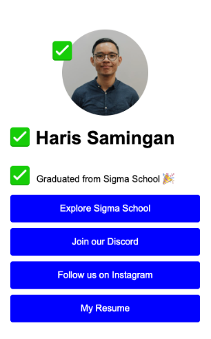 Elements centering and creating button