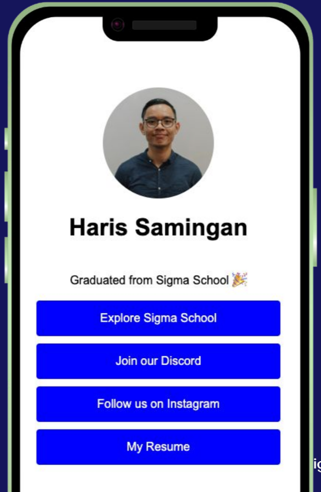 The link-in-bio page you build on Day 2